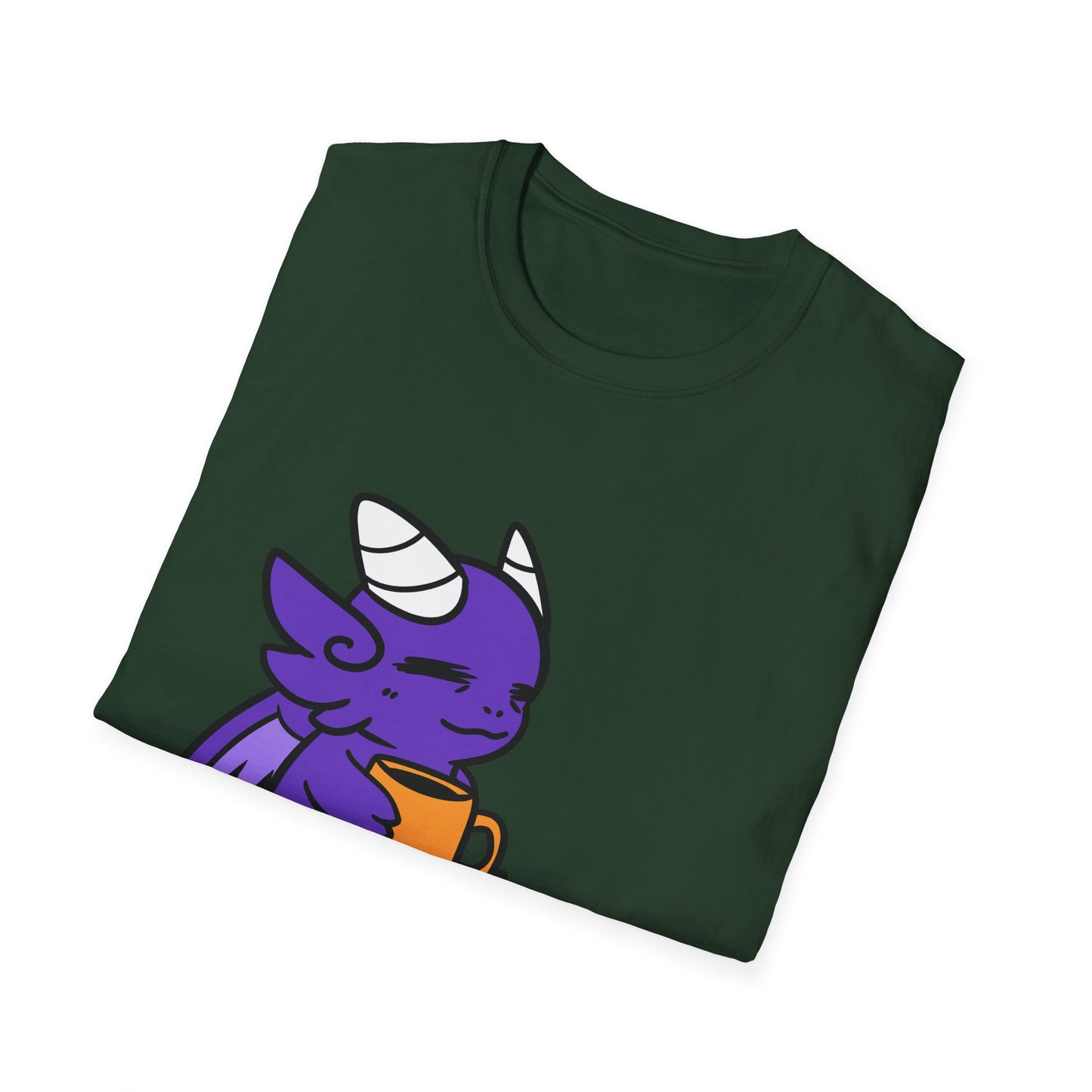 Moki The Dragon Unisex Softstyle T-Shirt