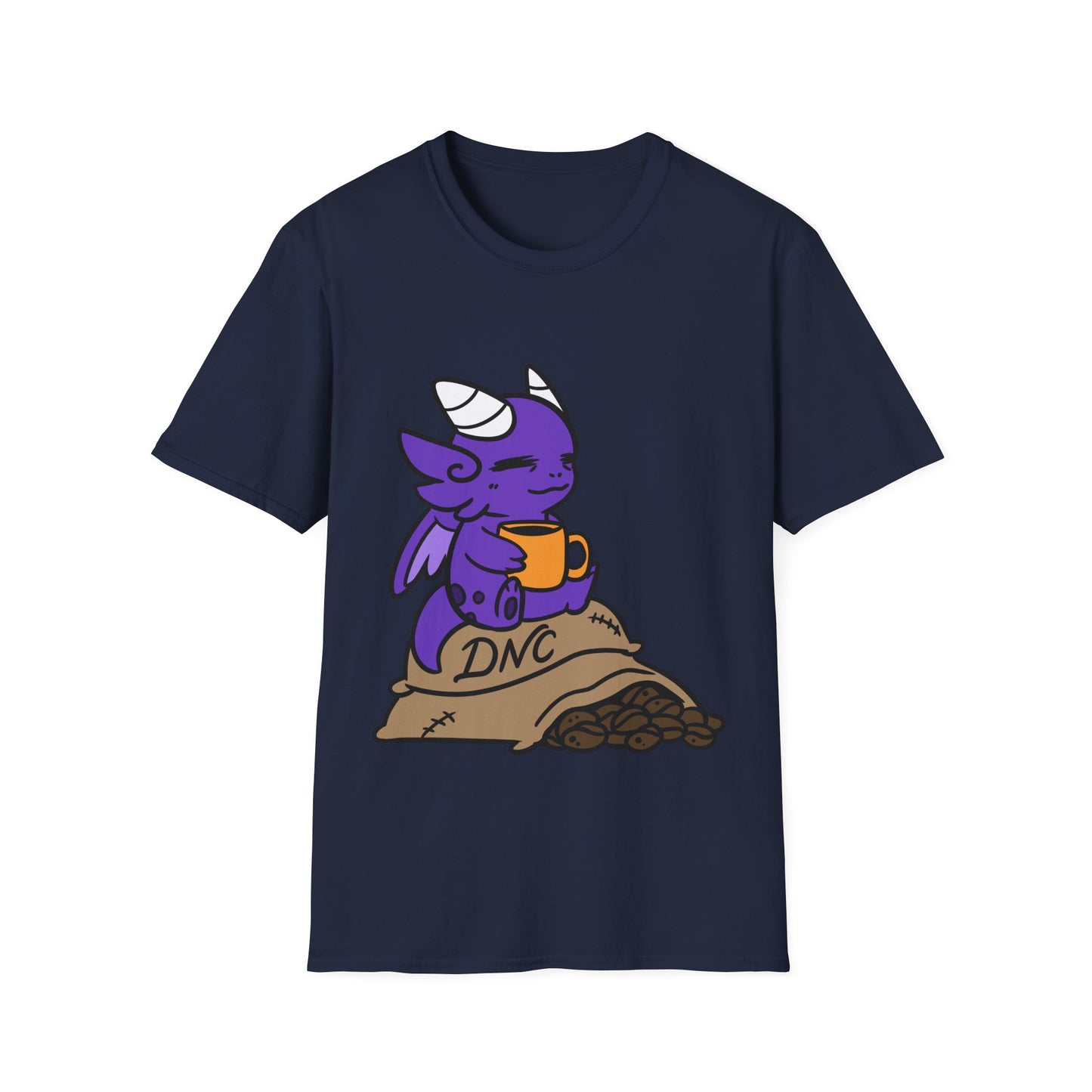 Moki The Dragon Unisex Softstyle T-Shirt