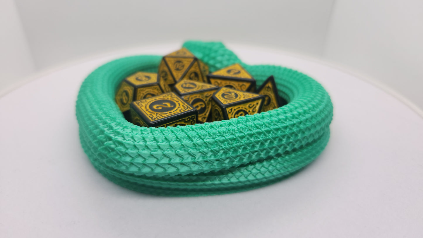 Snake Dice Set Holder and Tray