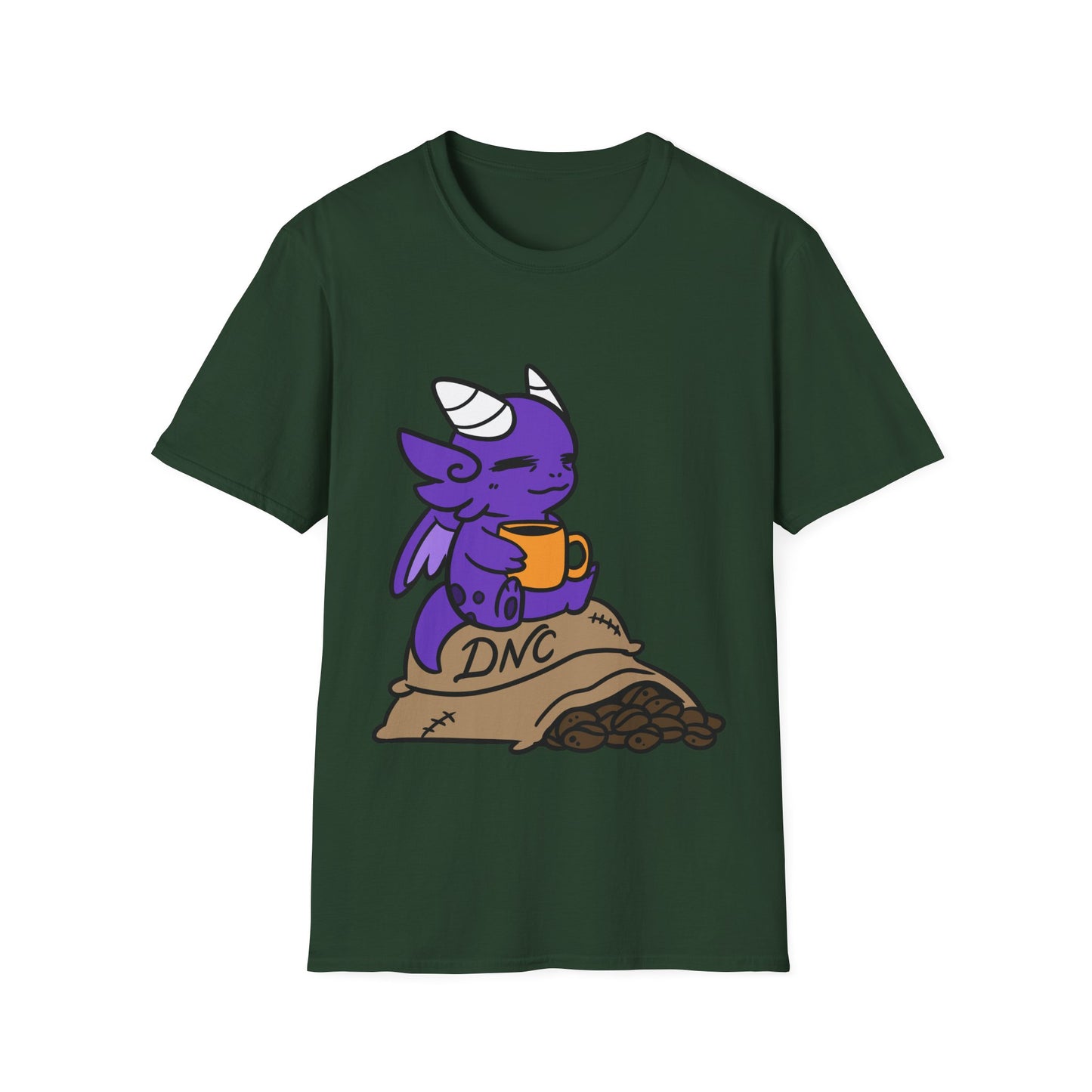 Moki The Dragon Unisex Softstyle T-Shirt