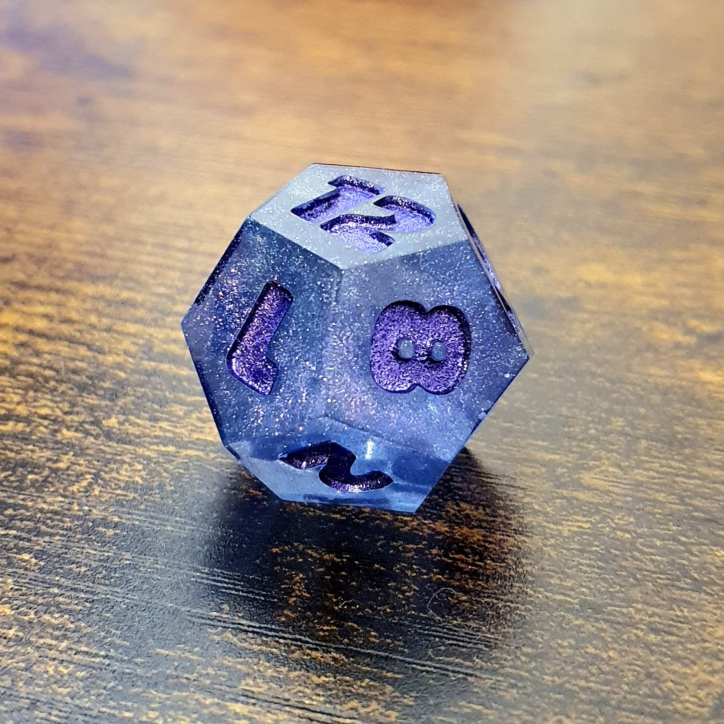 Galactic Mirage - Handmade Oversized D&D Dice Set