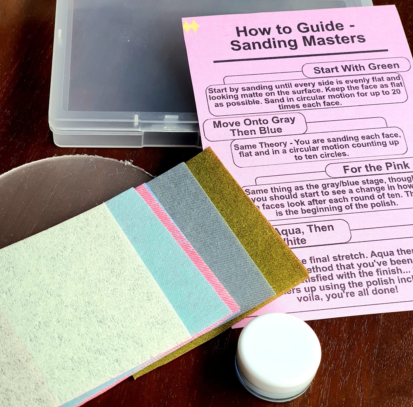 Dice Sand & Polishing Kit