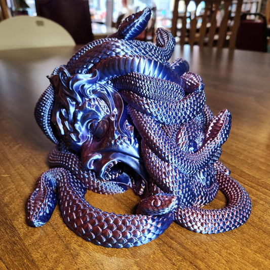 Medusa Head Dice Tower- Gorgon - (Designed by FatesEnd)