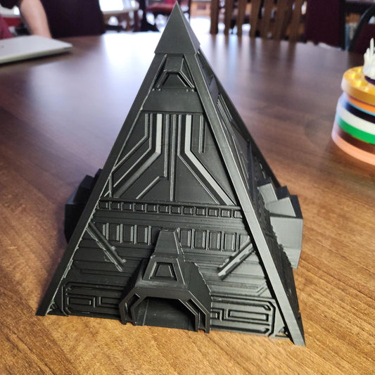 Alien Pyramid Dice Tower - (Designed by FatesEnd)