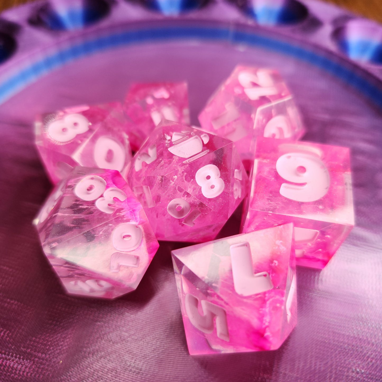 Custom Dice Voucher - Redeem for Handmade Sharp Edge Dice Set in Your Chosen Colours