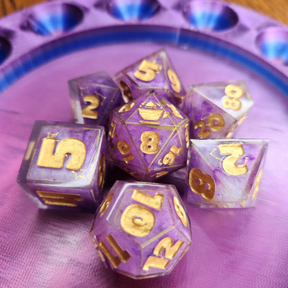 Custom Dice Voucher - Redeem for Handmade Sharp Edge Dice Set in Your Chosen Colours