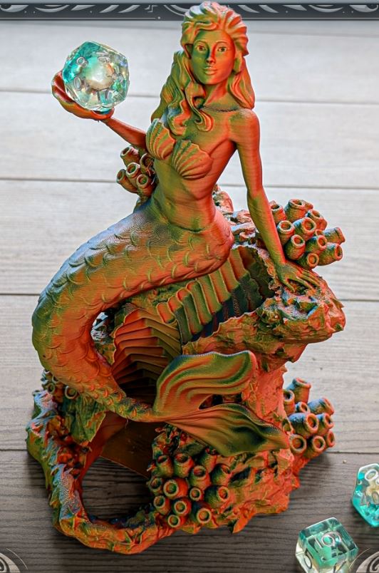 Mermaid Dice Tower