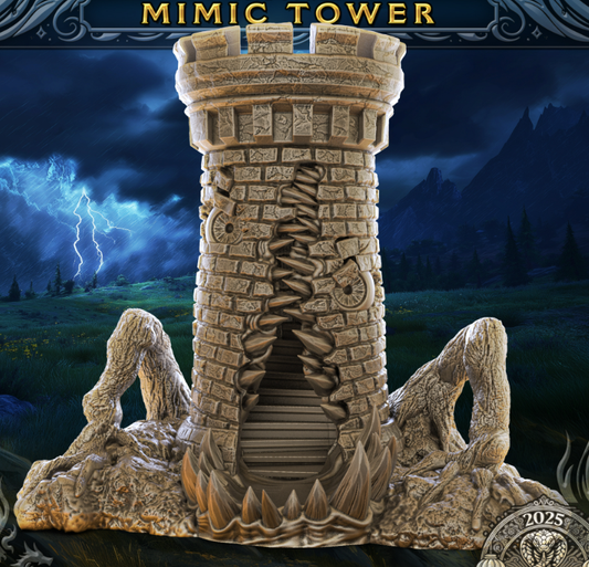 Mimic Dice Tower