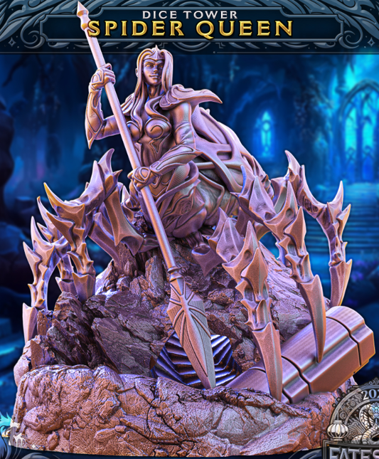 Spider Queen Dice Tower