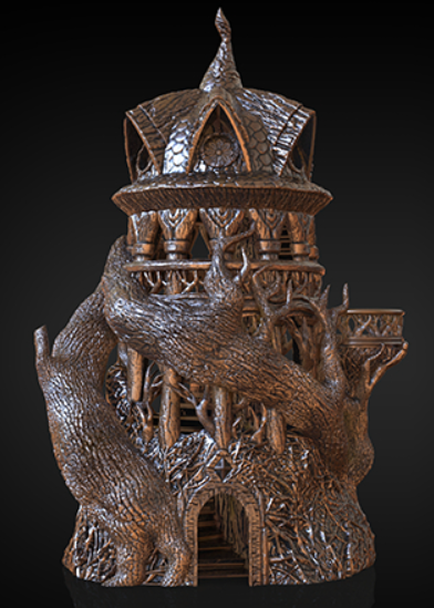 Druid Dice Tower